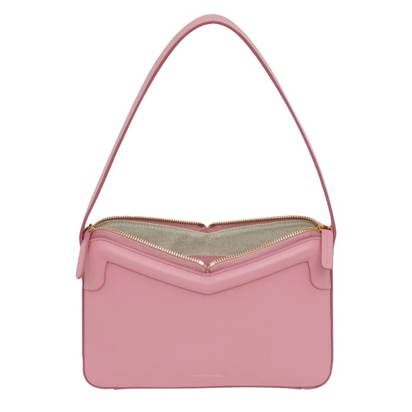 Mansur Gavriel $545 M Frame Baguette NWT Flamingo Pink - Picture 3 of 10